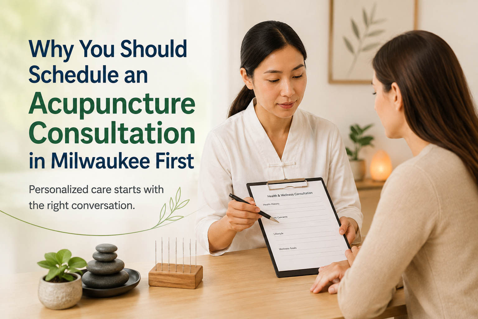Acupuncture Consultation in Milwaukee