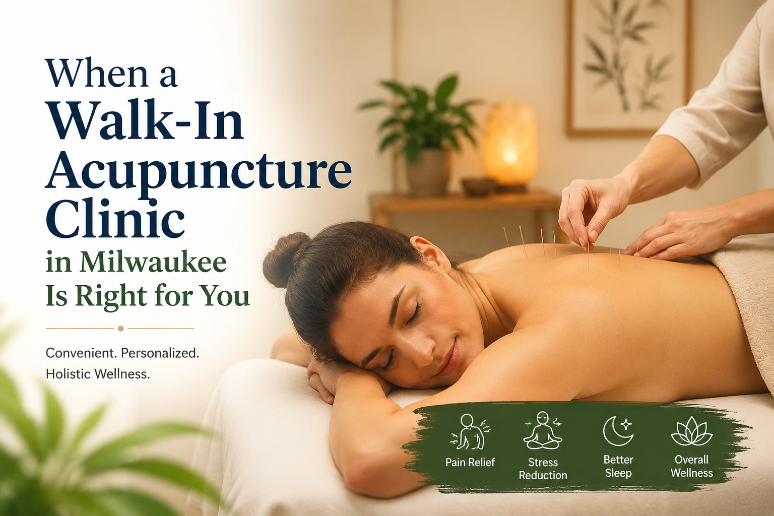 Walk-In Acupuncture Clinic in Milwaukee