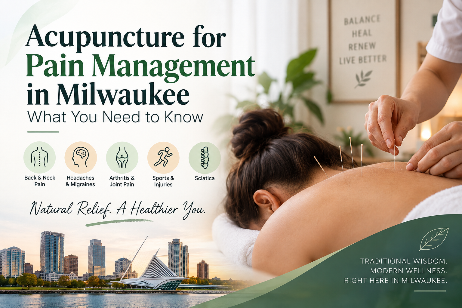 Acupuncture for Pain Management in Milwaukee